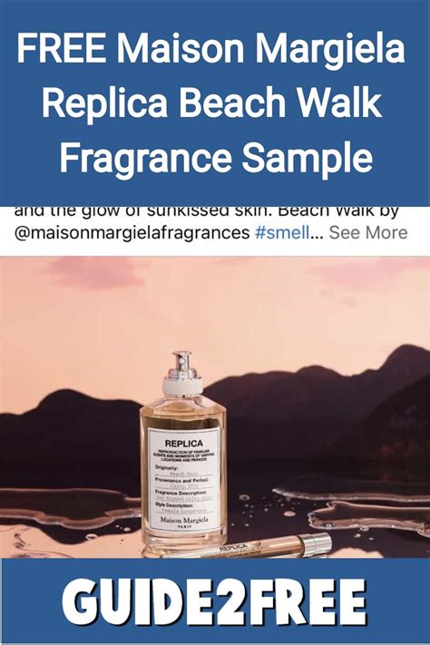 replica beach walk perfume sample